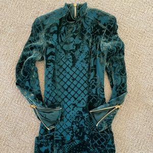Balmain x H&M Velvet Dress